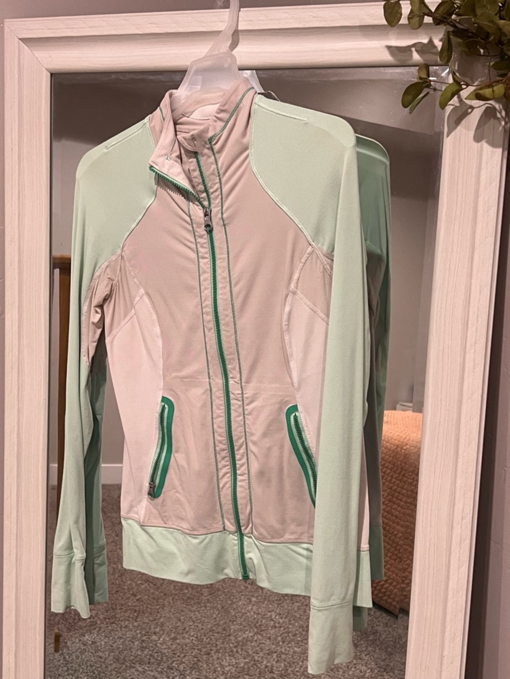 lululemon athletica Mint Green Full-Zip Jacket